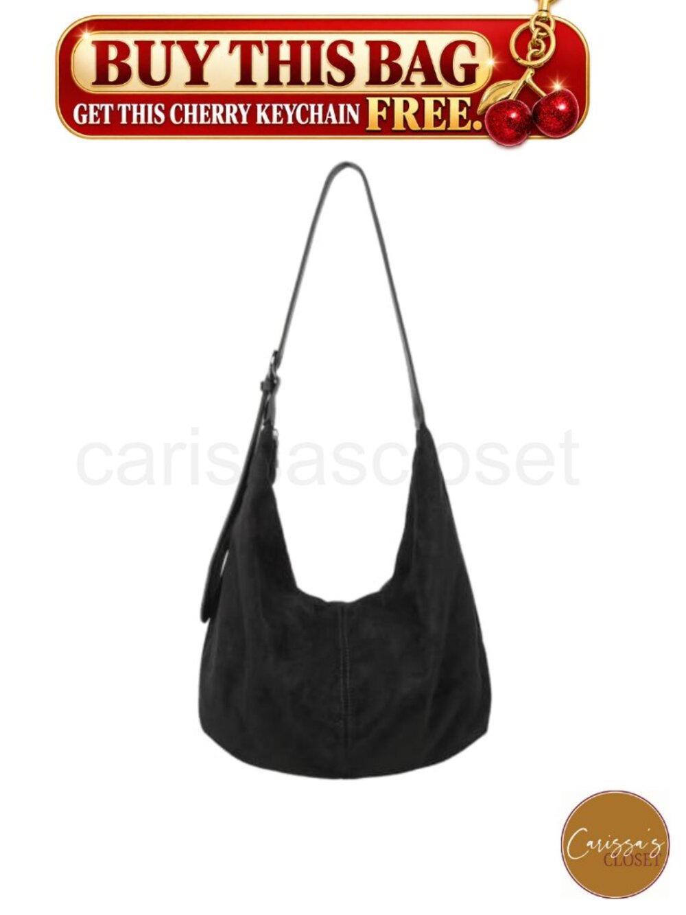 ✨ Slouchy Faux Suede Hobo Bag Women Casual Shoulder Crossbody Tote Purse
